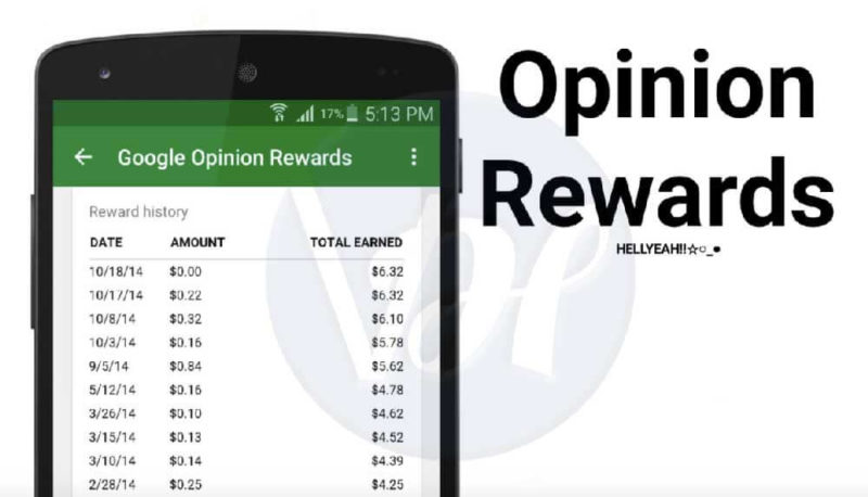 Google Opinion Rewards