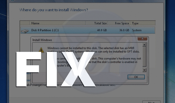 Windows-cannot-be-Installed-on-this-Disk