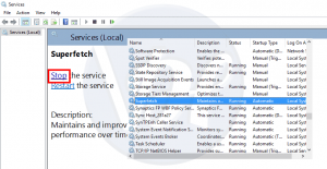 What is Service Host Superfetch? Problem of High Disk Usage?