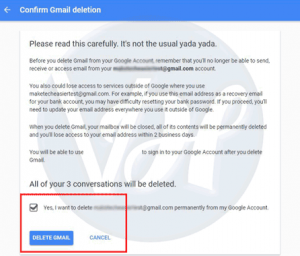 How to Delete Gmail Account Permanently