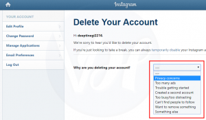 How to Delete Instagram Account Permanently