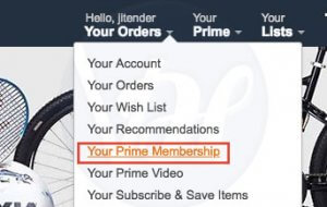 How to Cancel Amazon Prime Membership