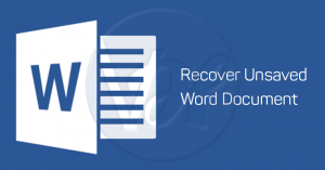 How to Recover Unsaved Word Document