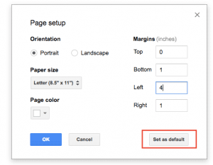 How to Change Margins in Google Docs?