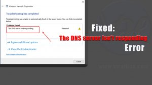 Fix: DNS Server Not Responding | Proven Method