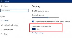 turn on the Toggle