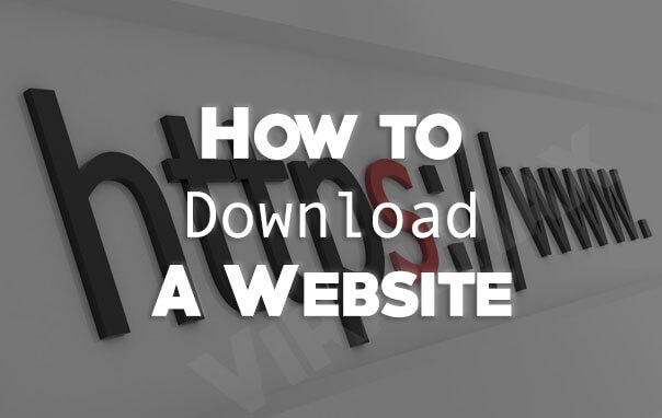 how to download a website