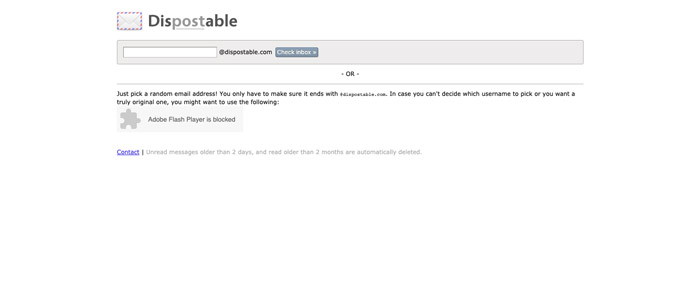 Dispostable