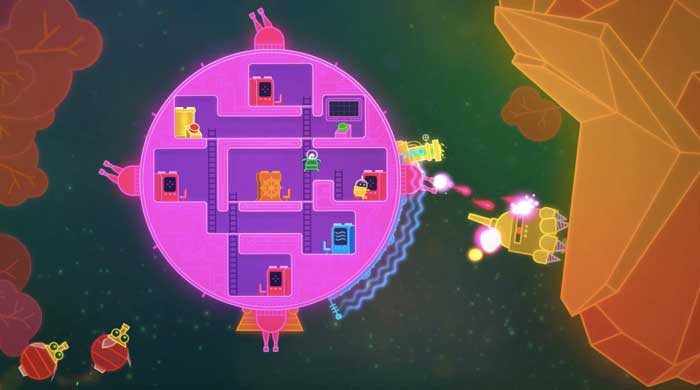 Lovers in a Dangerous Spacetime