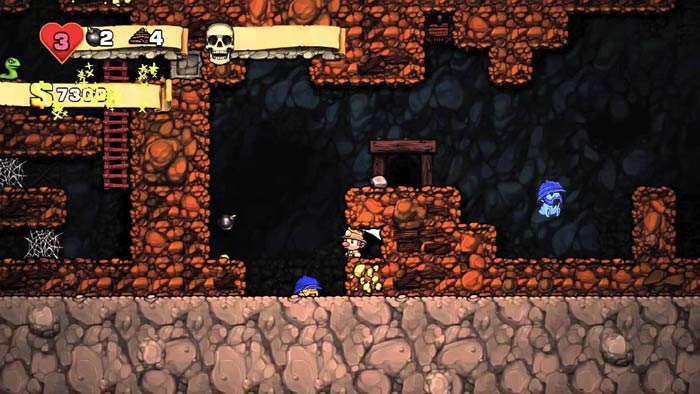 Spelunky - co-op RPG