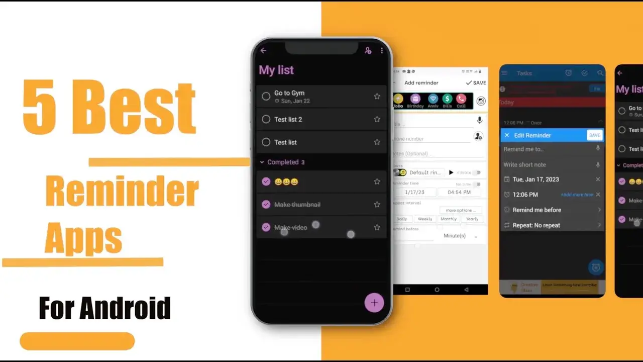Best Free Reminder Apps For Android